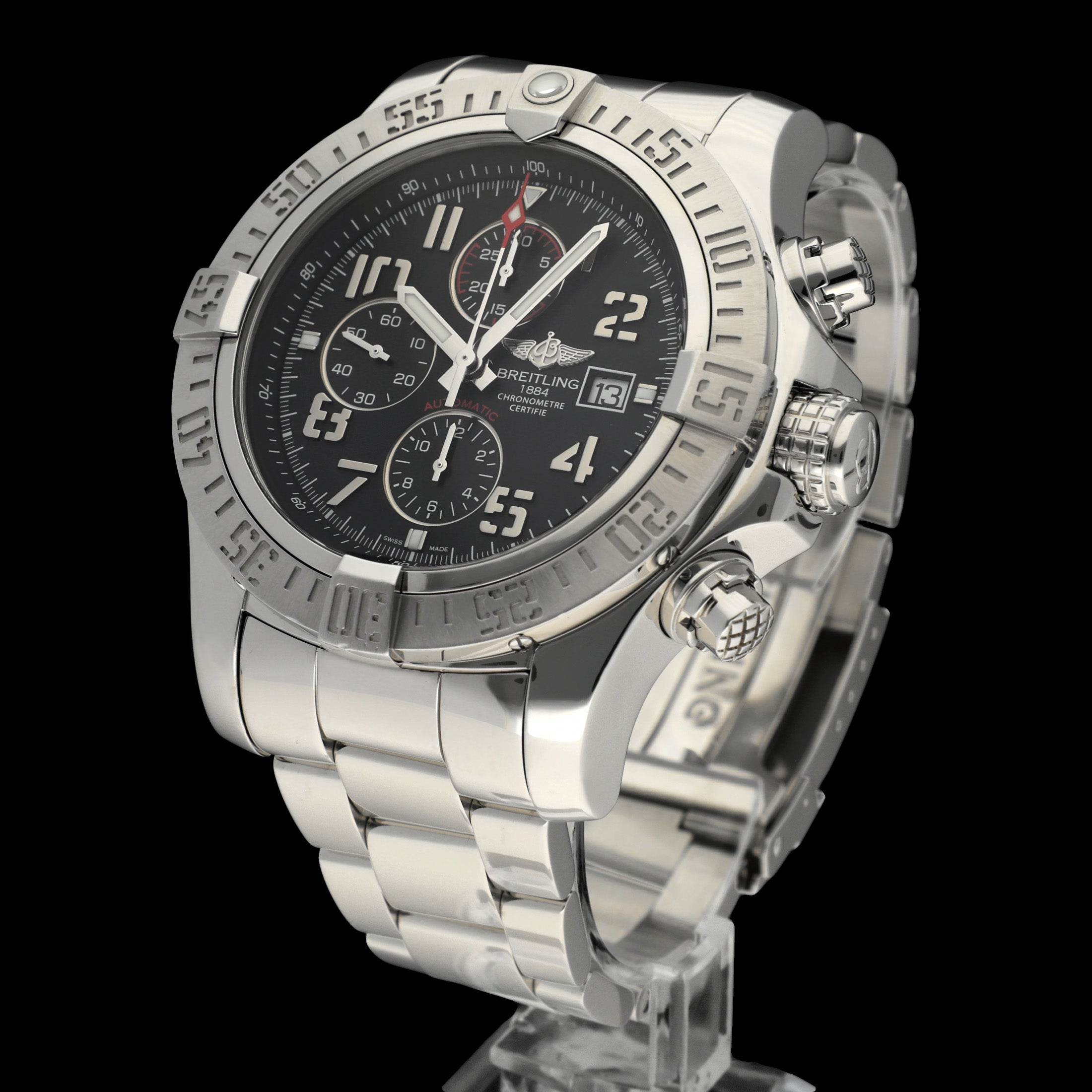 Breitling Super Avenger II A13371 - 2015 - Breitling horloge - Breitling kopen - Breitling heren horloge - Trophies Watches