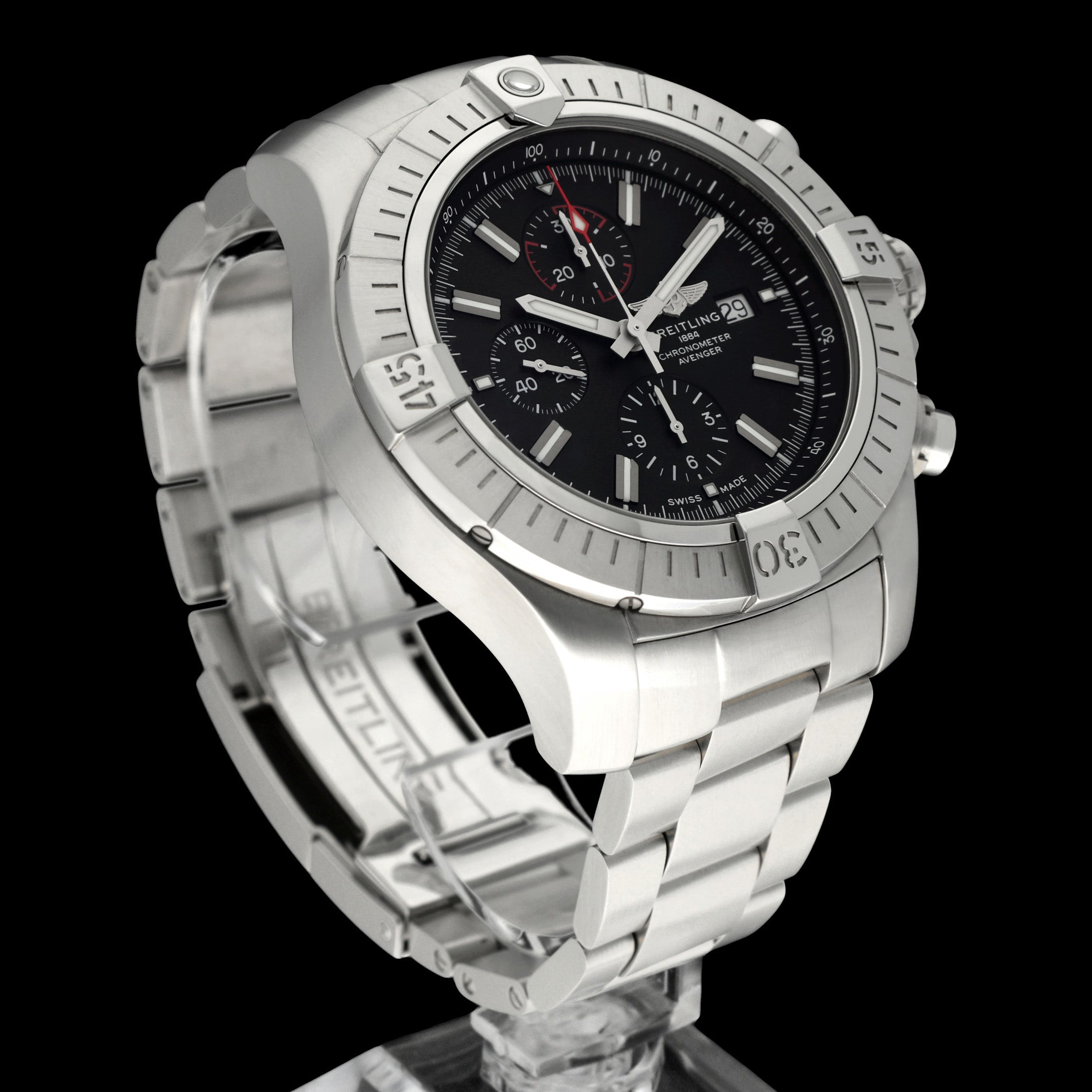 Breitling Super Avenger II A13375 - 2020 - Breitling horloge - Breitling kopen - Breitling heren horloge - Trophies Watches