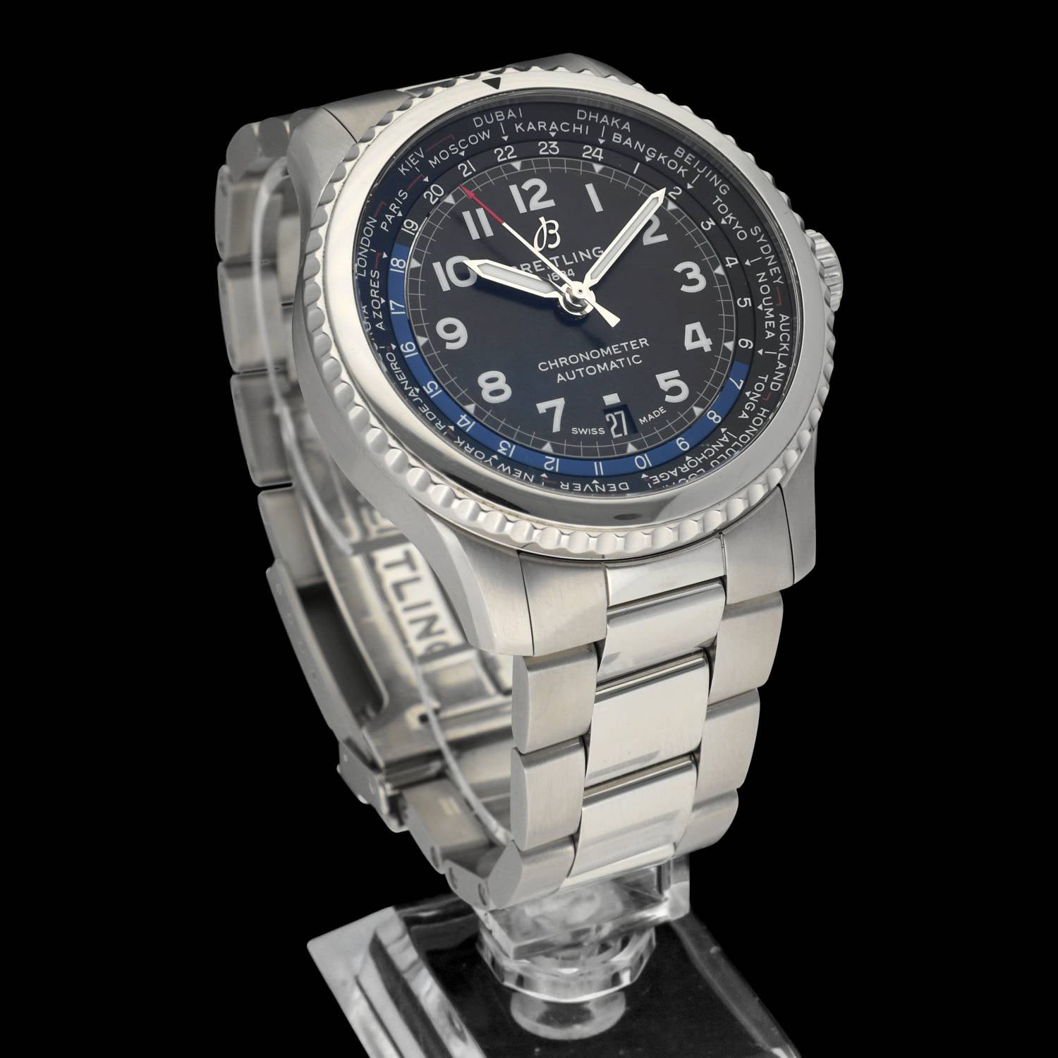 Breitling Aviator 8 AB3521 - 2020 - Breitling horloge - Breitling kopen - Breitling heren horloge - Trophies Watches