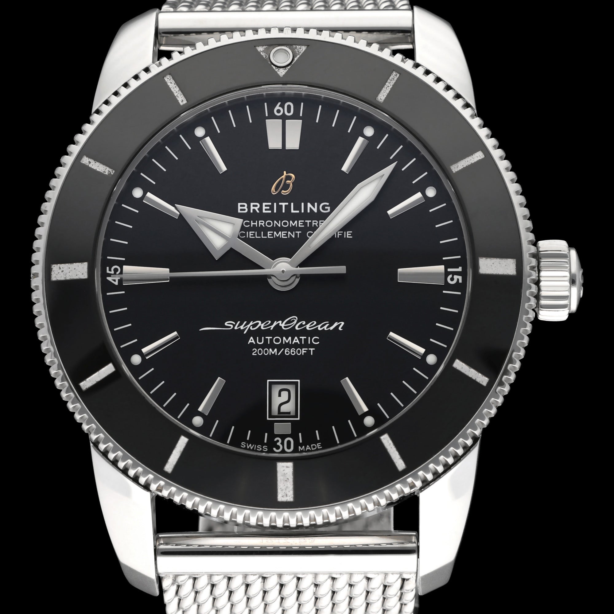 Breitling Superocean Héritage Ii 46 AB2020 - 2019 - Breitling horloge - Breitling kopen - Breitling heren horloge - Trophies Watches
