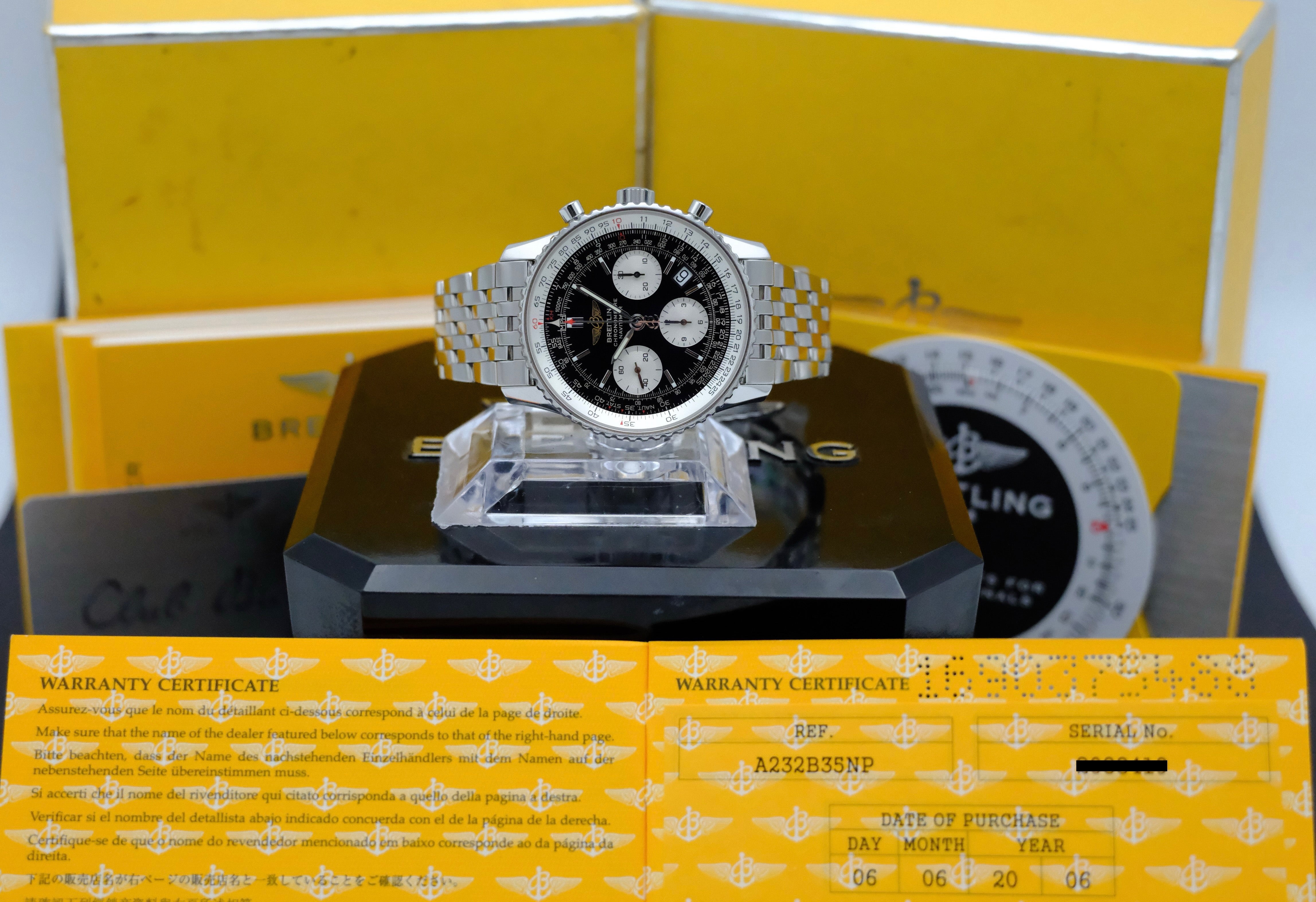 Breitling Navitimer A23322 - 2006 - Breitling horloge - Breitling kopen - Breitling heren horloge - Trophies Watches