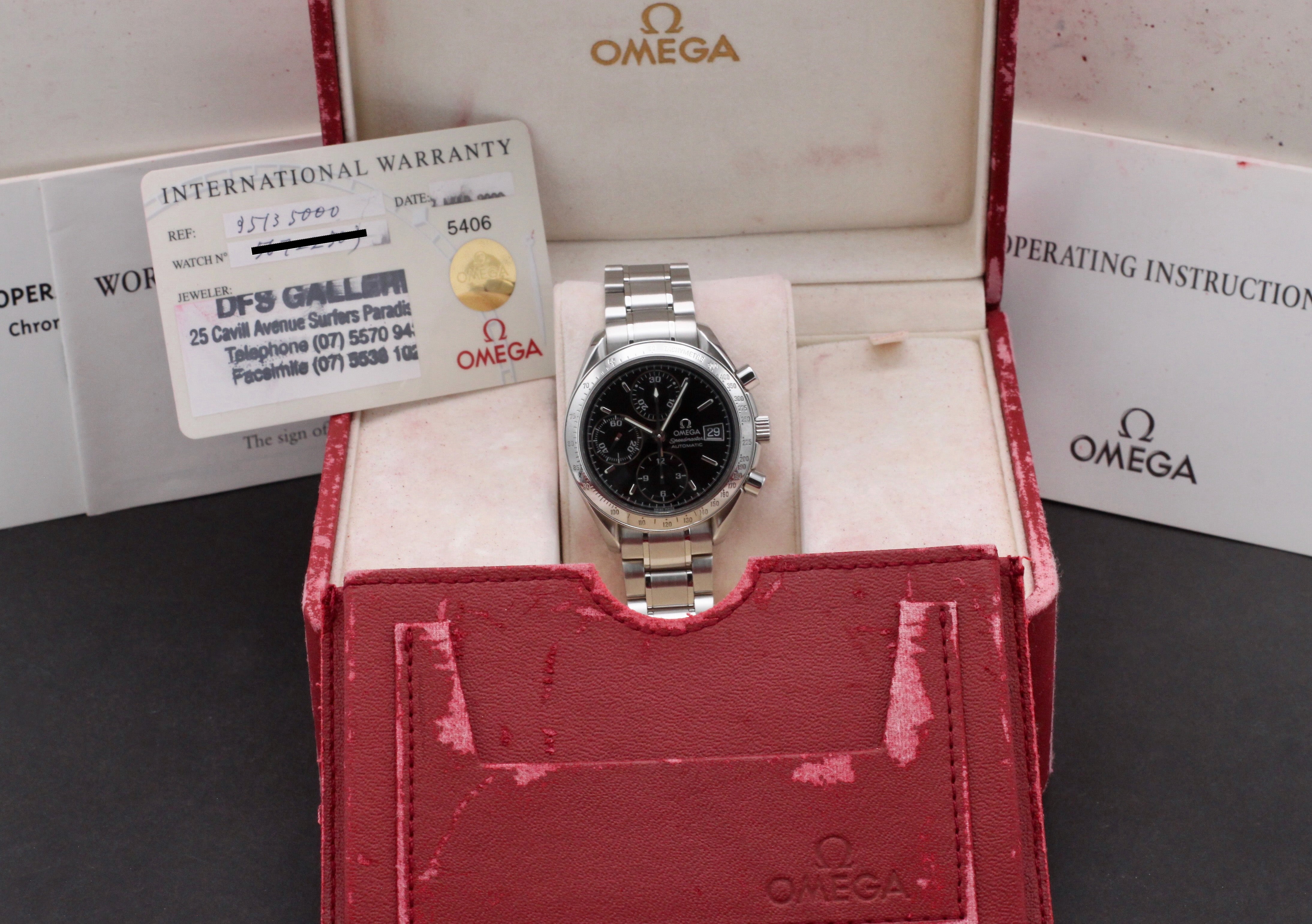 Omega Speedmaster 3513.50.00 - 2000 - Omega horloge - Omega kopen - Omega heren horloge - Trophies Watches