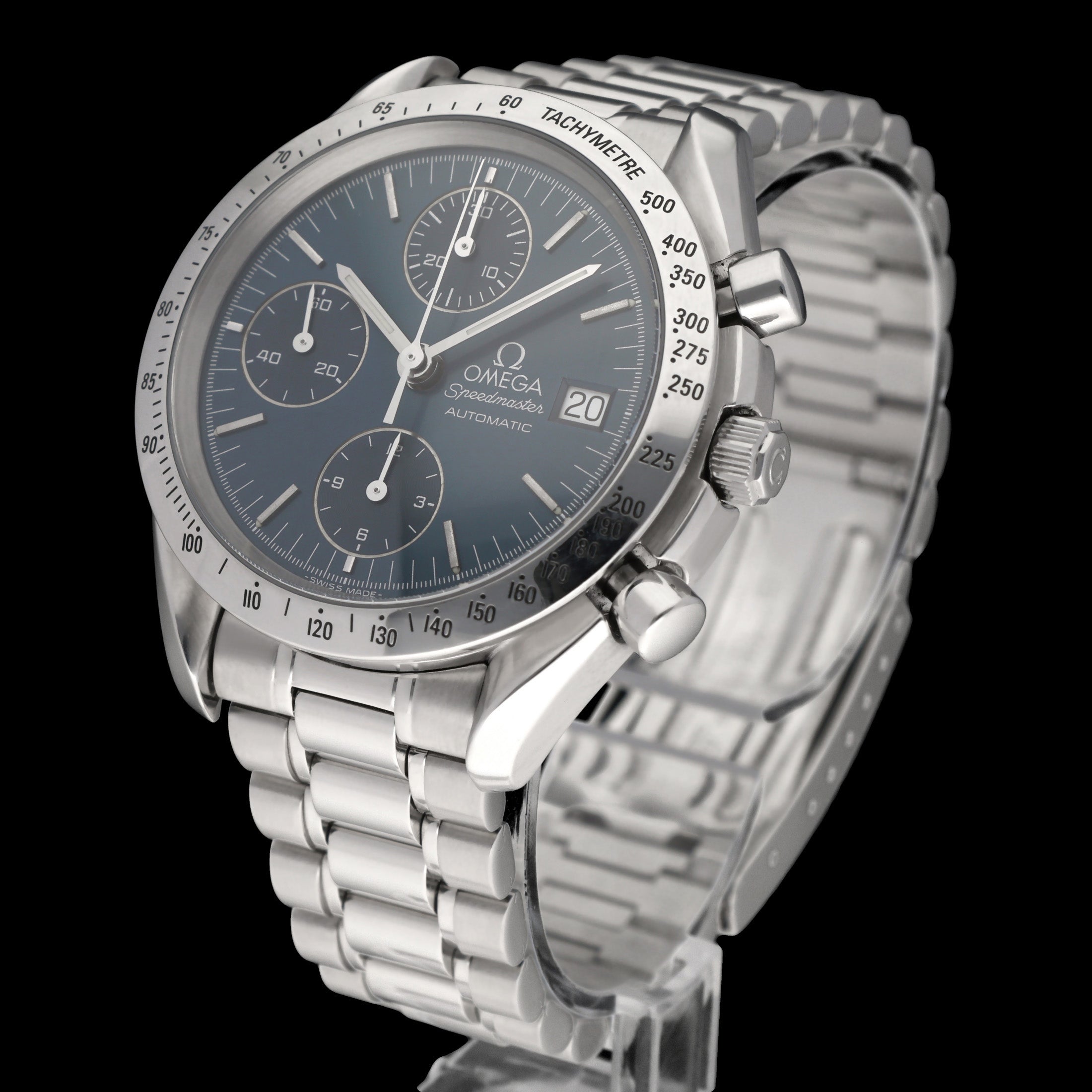 Omega Speedmaster 3511.80.00 - 1995 - Omega horloge - Omega kopen - Omega heren horloge - Trophies Watches