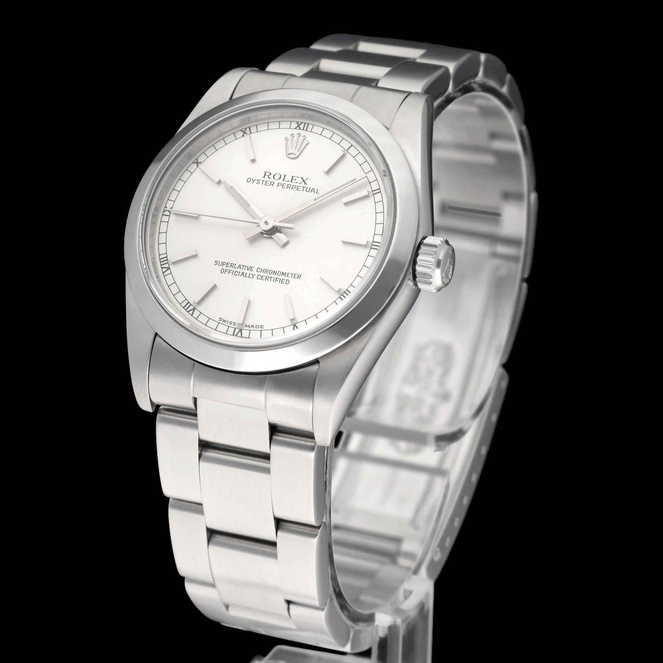Rolex Oyster Perpetual 77080 - 1999 - Rolex horloge - Rolex kopen - Rolex dames horloge - Trophies Watches