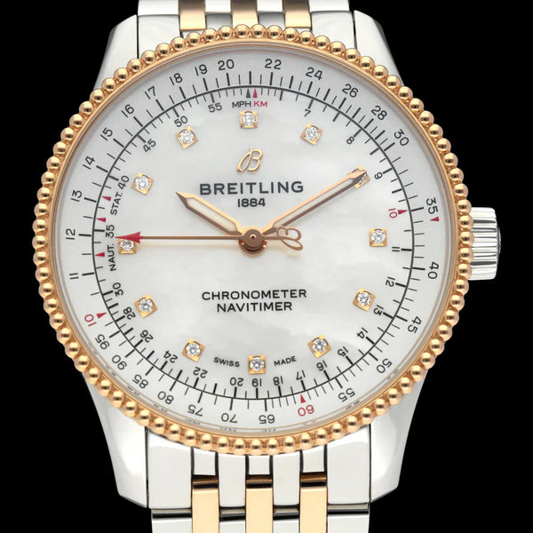 Breitling gouden horloge