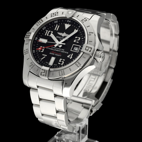 Breitling Avenger II GMT A32390 - 2015 - Breitling horloge - Breitling kopen - Breitling heren horloge - Trophies Watches