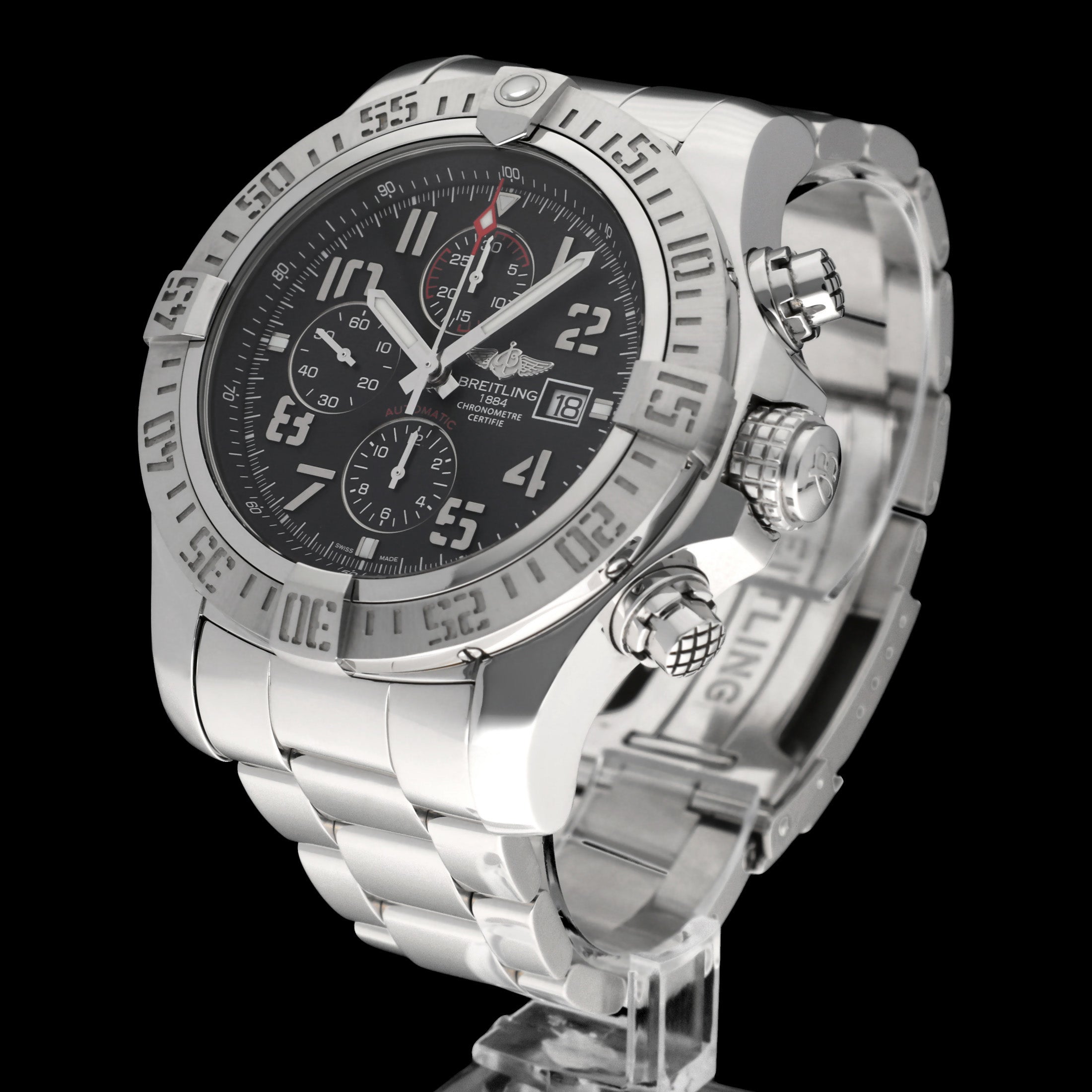 Breitling Super Avenger II A13371 - 2015 - Breitling horloge - Breitling kopen - Breitling heren horloge - Trophies Watches