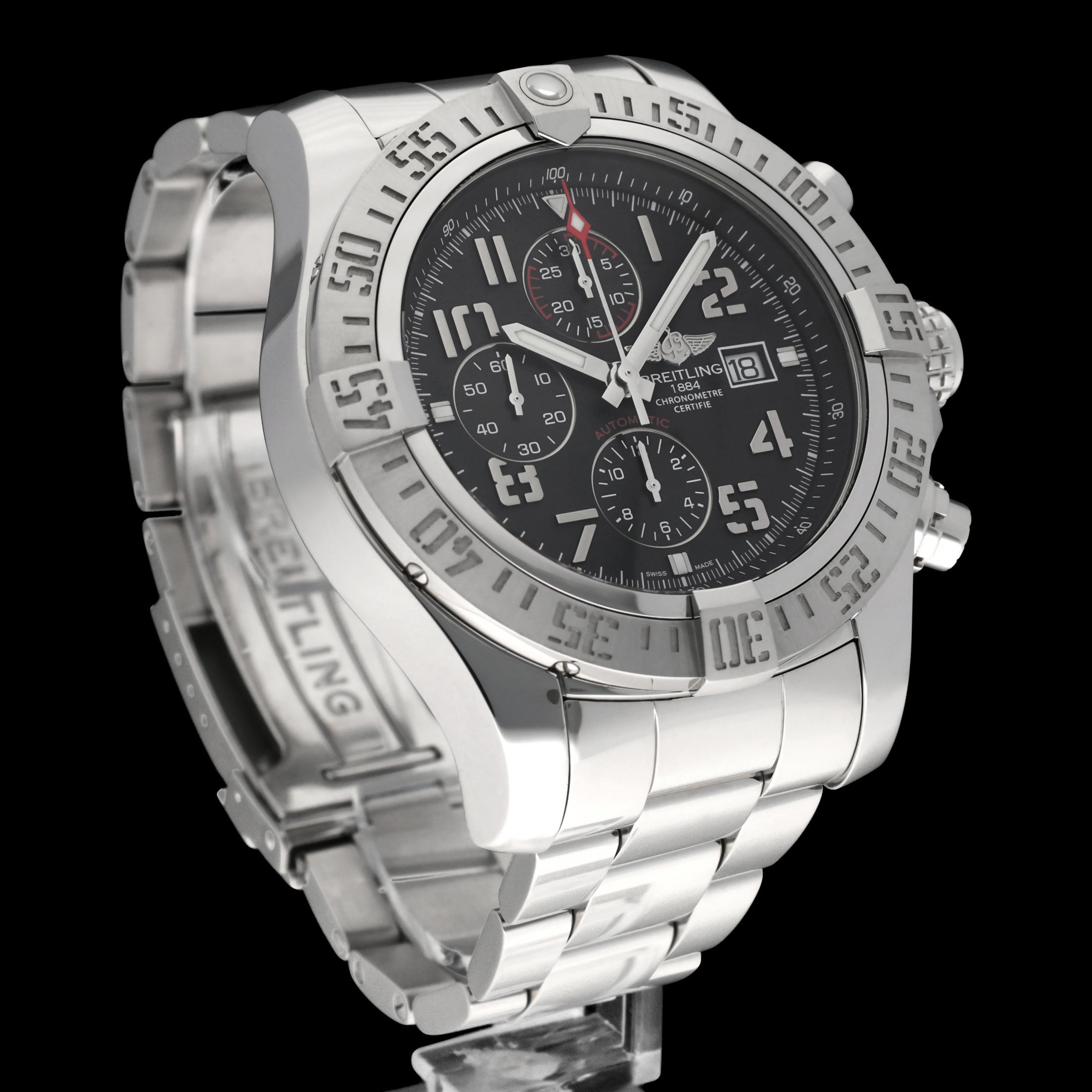 Breitling Super Avenger II A13371 - 2015 - Breitling horloge - Breitling kopen - Breitling heren horloge - Trophies Watches