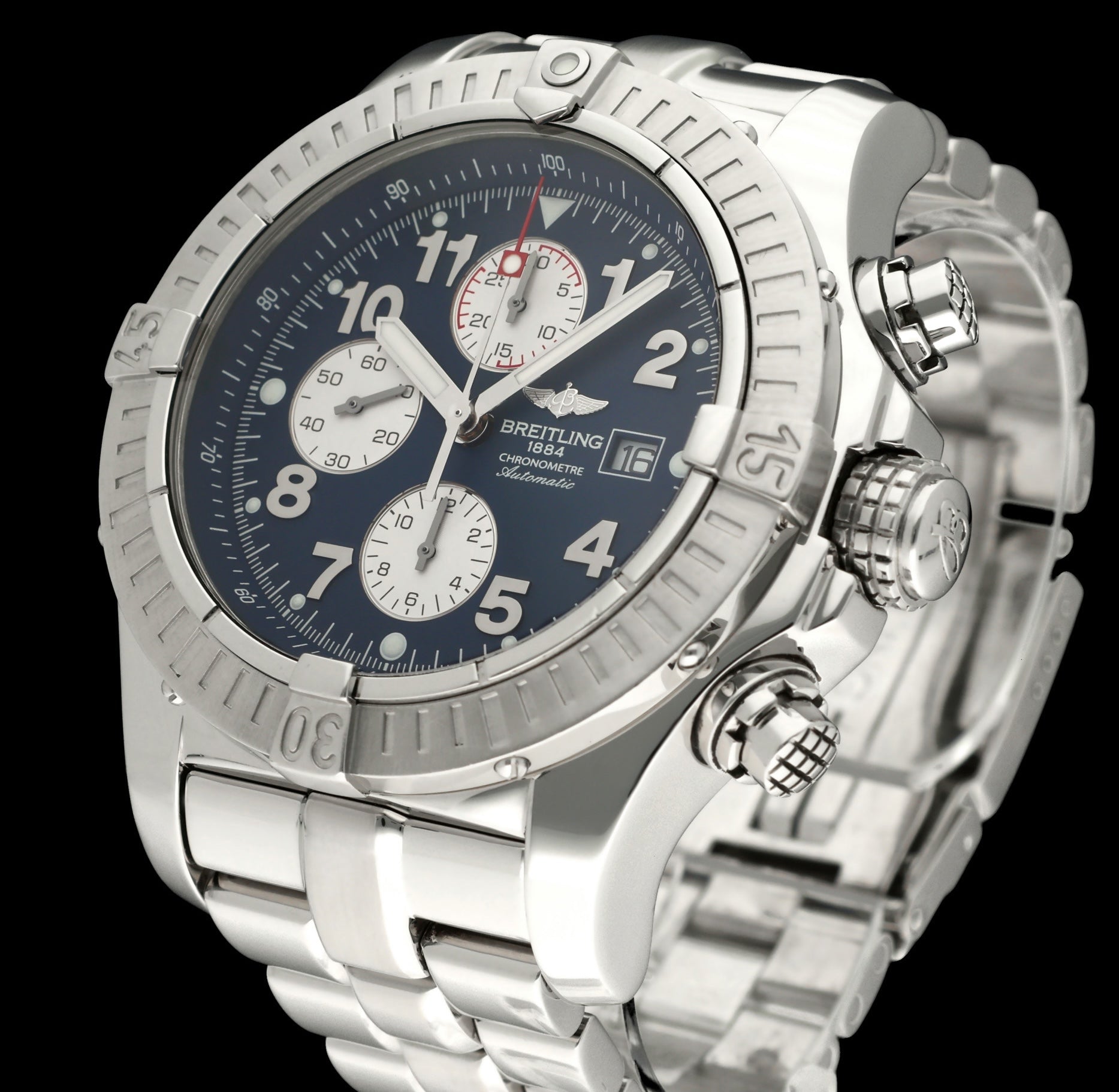 Breitling Super Avenger A13370- 2005 - Breitling horloge - Breitling kopen - Breitling heren horloge - Trophies Watches