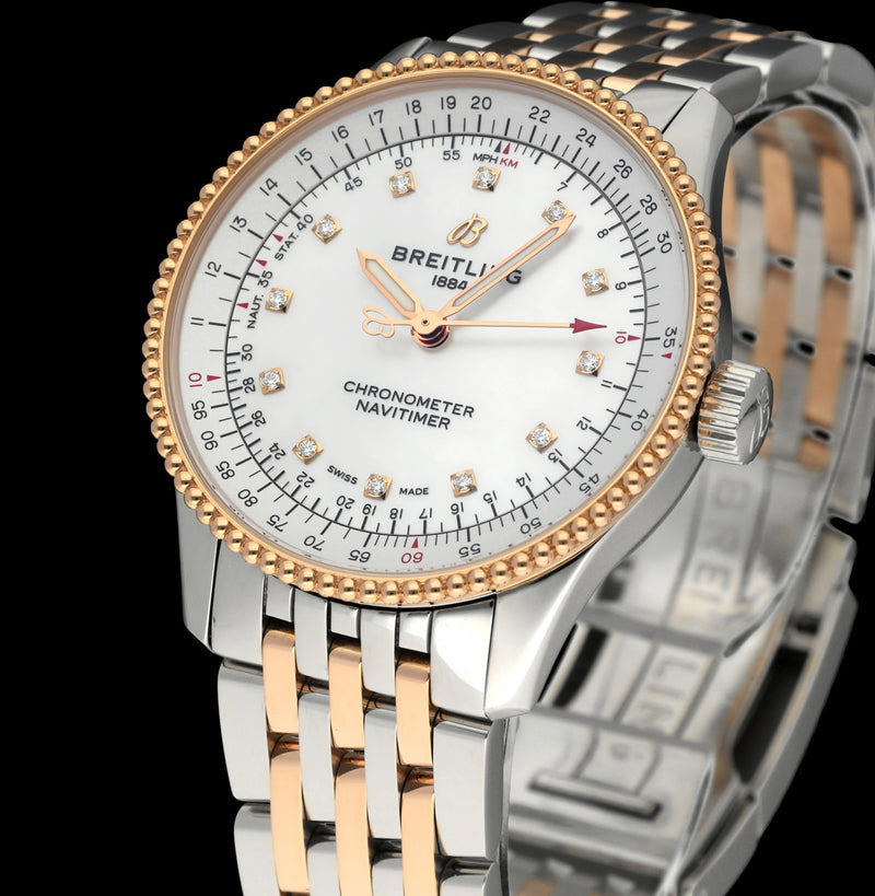 Breitling Navitimer 35 U17395 - 2022 - Breitling horloge - Breitling kopen - Breitling dames horloge - Trophies Watches