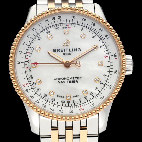 Breitling Navitimer 35 U17395 - 2022 - Breitling horloge - Breitling kopen - Breitling dames horloge - Trophies Watches