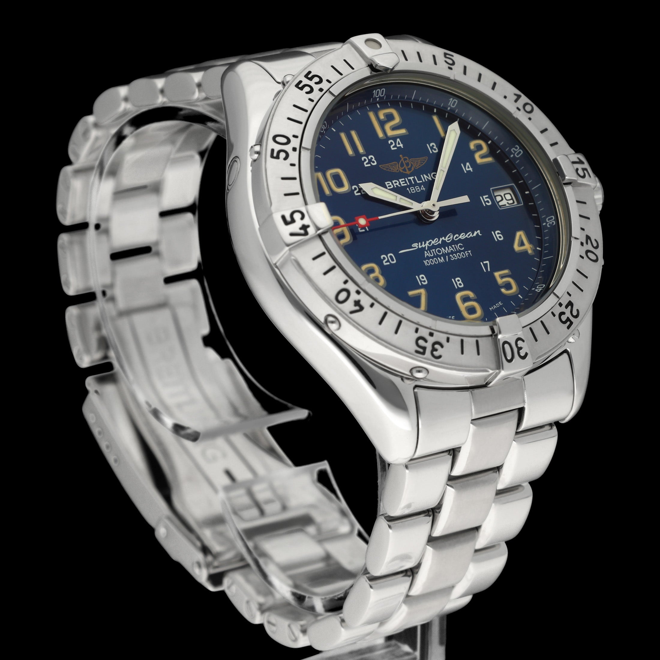 Breitling Superocean A17040 - 1999 - Breitling horloge - Breitling kopen - Breitling heren horloge - Trophies Watches