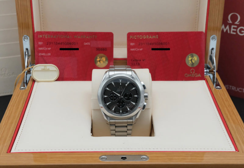 Omega Seamaster Aqua Terra Chronograph 231.10.44.50.06.001 - 2017 - Omega horloge - Omega kopen - Omega heren horloge - Trophies Watches