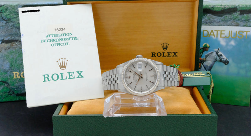 Rolex Datejust 16234 - 1999 - Rolex horloge - Rolex kopen - Rolex heren horloge - Trophies Watches