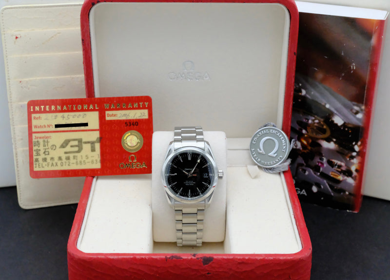 Omega Seamaster Aqua Terra Co-axial 2504.50.00 - 2006 - Omega horloge - Omega kopen - Omega heren horloge - Trophies Watches