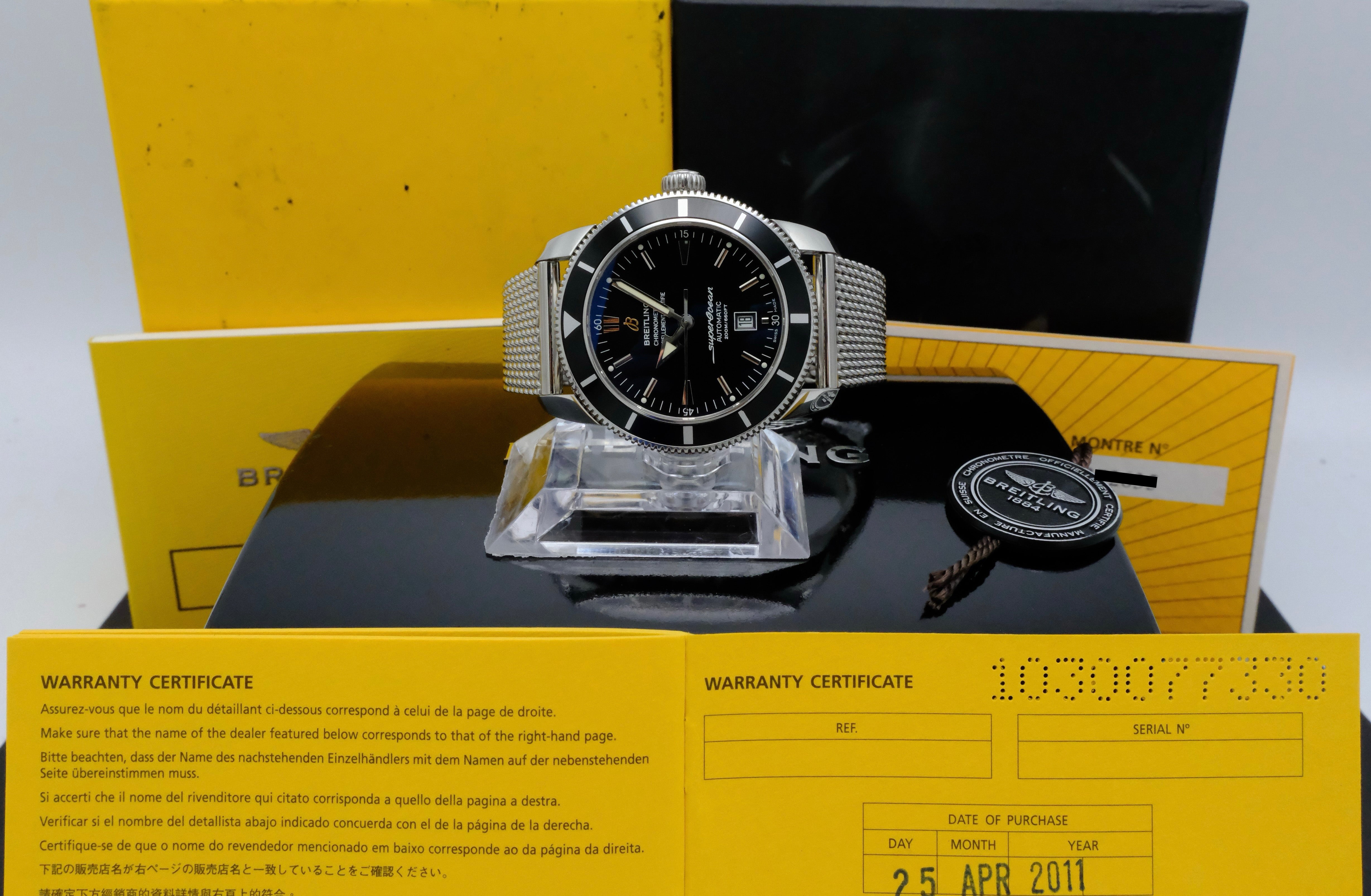 Breitling Superocean Héritage Ii 46 A17320 - 2011 - Breitling horloge - Breitling kopen - Breitling heren horloge - Trophies Watches