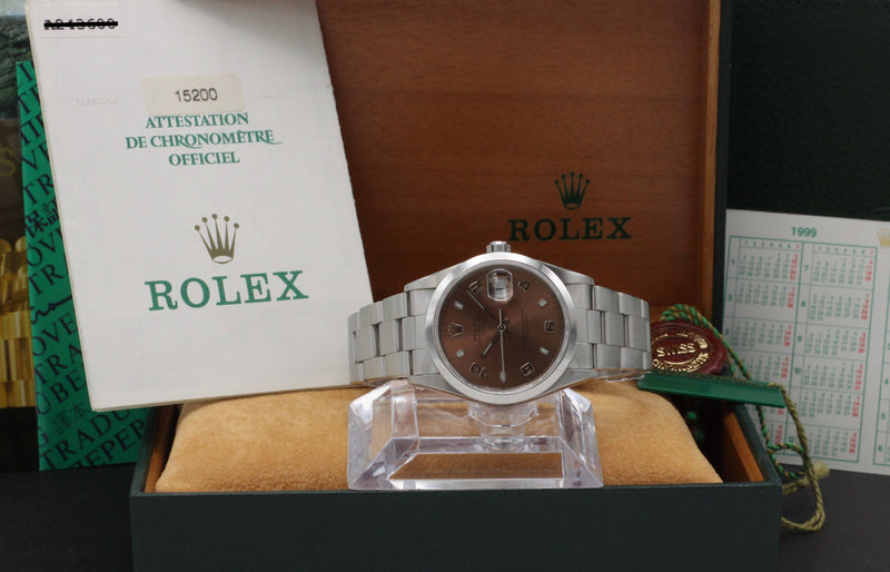 Rolex Oyster Perpetual Date 15200 - 1999 - Rolex horloge - Rolex kopen - Rolex heren horloge - Trophies Watches