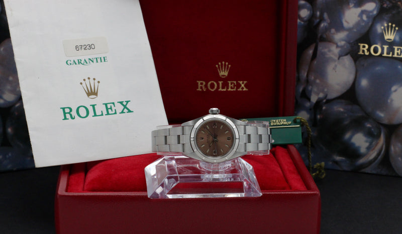 Rolex Oyster Perpetual 67230 - 1998 - Rolex horloge - Rolex kopen - Rolex dames horloge - Trophies Watches