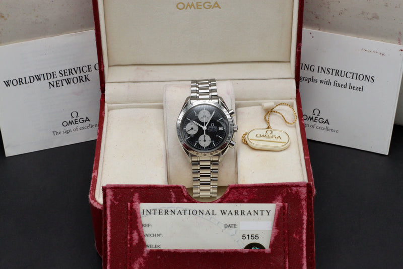 Omega Speedmaster 3511.50.00 - 1998 - Omega horloge - Omega kopen - Omega heren horloges - Trophies Watches