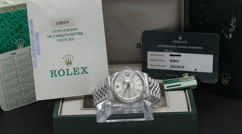 Rolex Datejust 16014 - 1988 - Rolex horloge - Rolex kopen - Rolex heren horloge - Trophies Watches