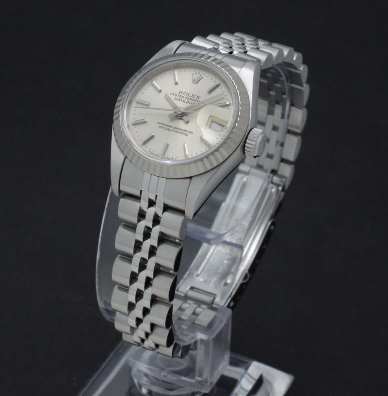 Rolex Oyster Perpetual Lady Datejust 69174 - 1996 - Rolex horloge - Rolex kopen - Rolex dames horloge - Trophies Watches