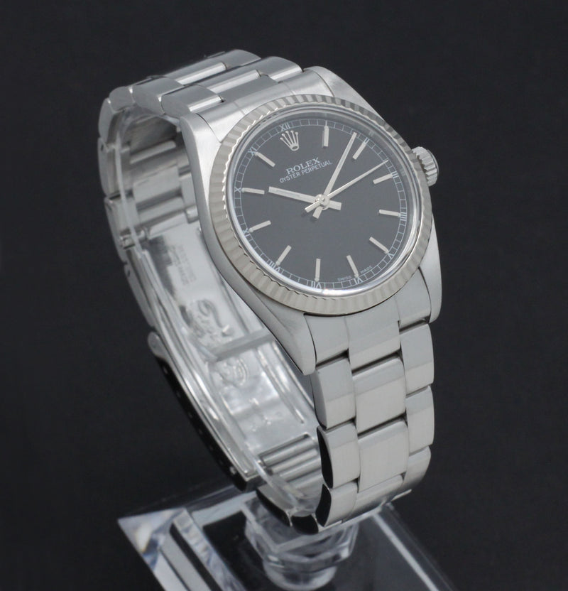 Rolex Oyster Perpetual 77014 - 2001 - Rolex horloge - Rolex kopen - Rolex dames horloge - Trophies Watches