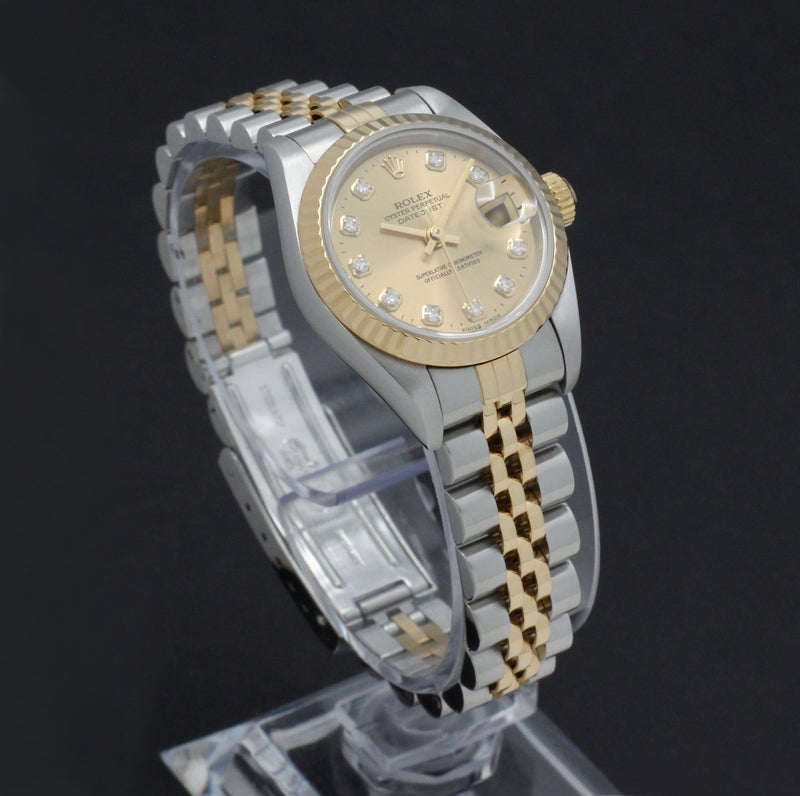 Rolex Lady-Datejust 79173G - 2000 - Rolex horloge - Rolex kopen - Rolex dames horloge - Trophies Watches