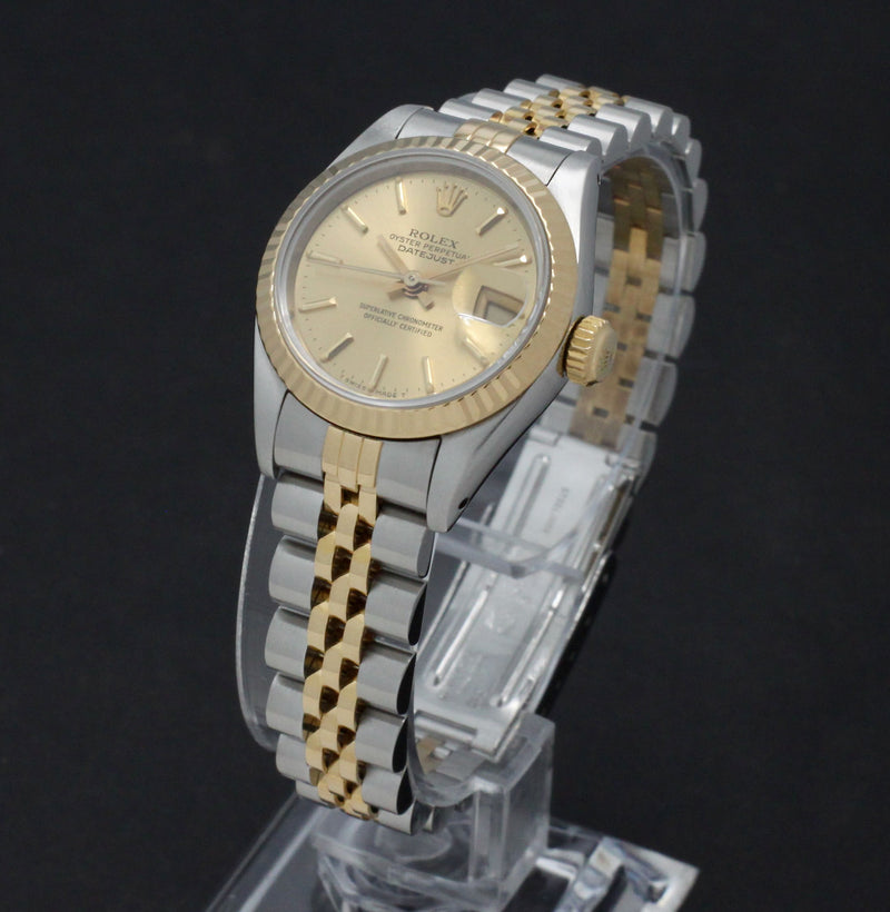 Rolex Lady-Datejust 69173 - 1986 - Rolex horloge - Rolex kopen - Rolex dames horloge - Trophies Watches