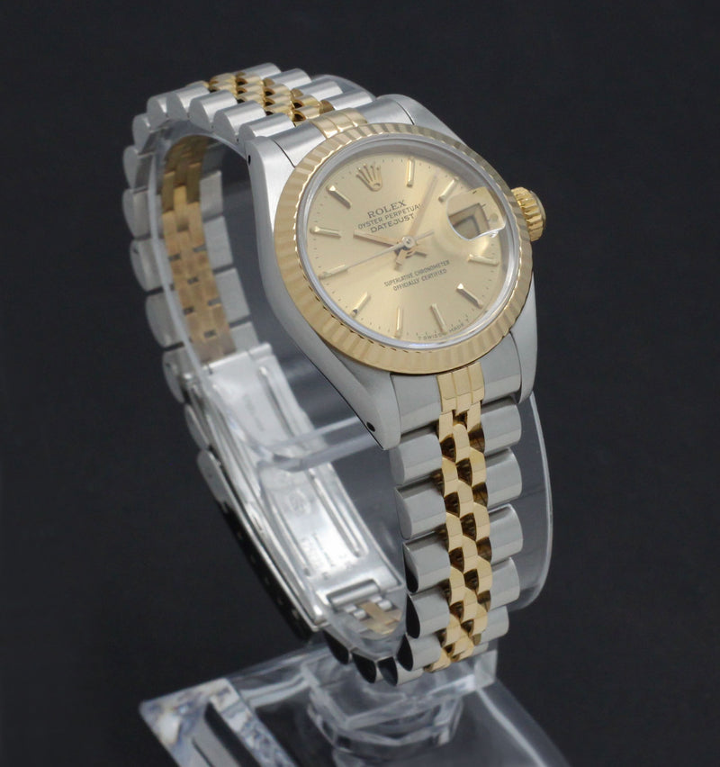 Rolex Lady-Datejust 69173 - 1986 - Rolex horloge - Rolex kopen - Rolex dames horloge - Trophies Watches