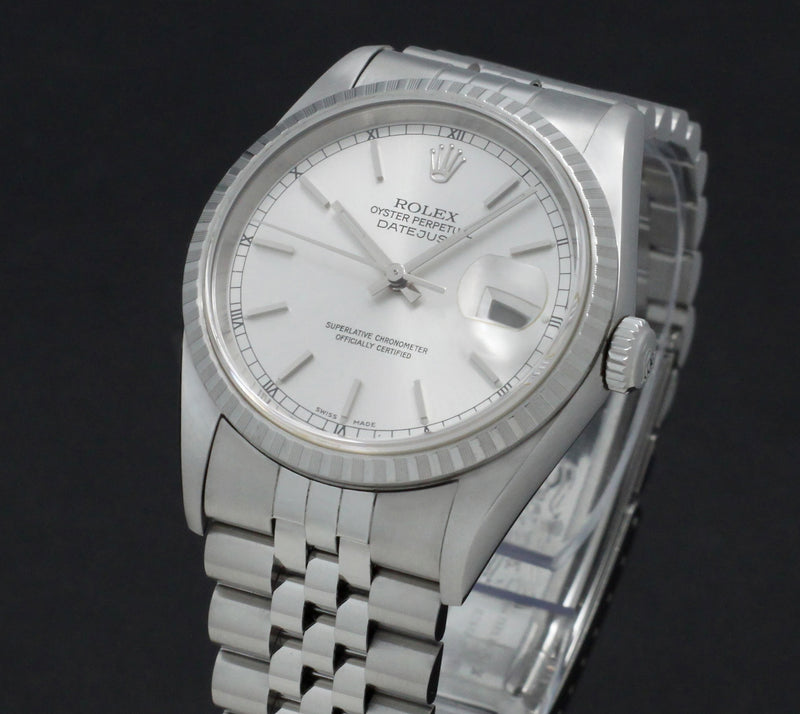 Rolex Datejust 16220 - 1999 - Rolex horloge - Rolex kopen - Rolex heren horloge - Trophies Watches