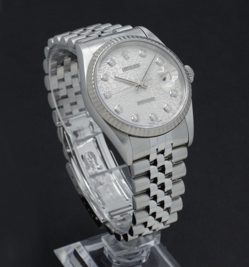 Rolex Datejust 16234G - 1997 - Rolex horloge - Rolex kopen - Rolex heren horloge - Trophies Watches