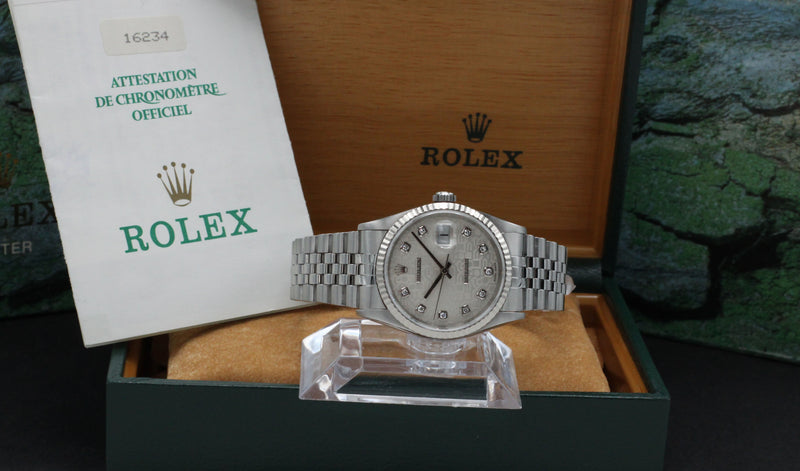 Rolex Datejust 16234G - 1997 - Rolex horloge - Rolex kopen - Rolex heren horloge - Trophies Watches