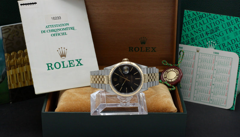 Rolex Datejust 16233 - 1998 - Rolex horloge - Rolex kopen - Rolex heren horloge - Trophies Watches