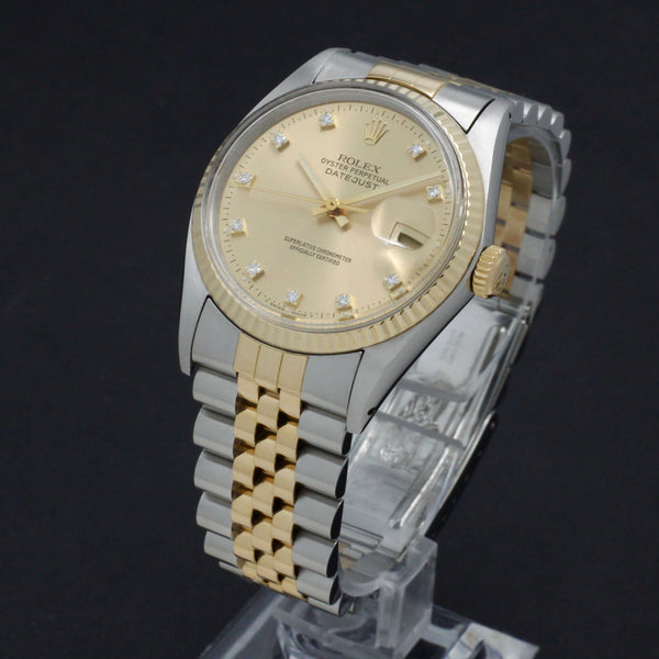 Rolex Datejust 16013G - 1987 - Rolex horloge - Rolex kopen - Rolex heren horloge - Trophies Watches