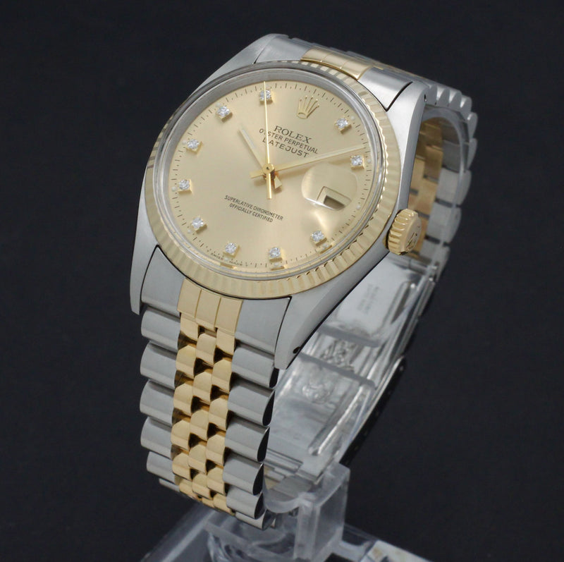 Rolex Datejust 16013G - 1987 - Rolex horloge - Rolex kopen - Rolex heren horloge - Trophies Watches