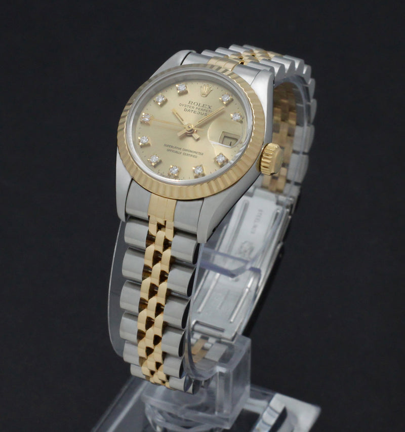 Rolex Lady-Datejust 69173G - 1994 - Rolex horloge - Rolex kopen - Rolex dames horloge - Trophies Watches