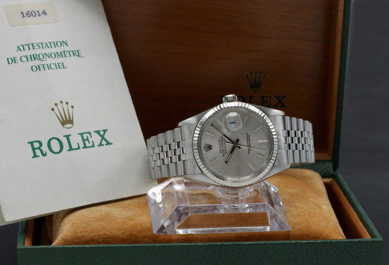 Rolex Datejust 16014 - 1988 - Rolex horloge - Rolex kopen - Rolex heren horloge - Trophies Watches