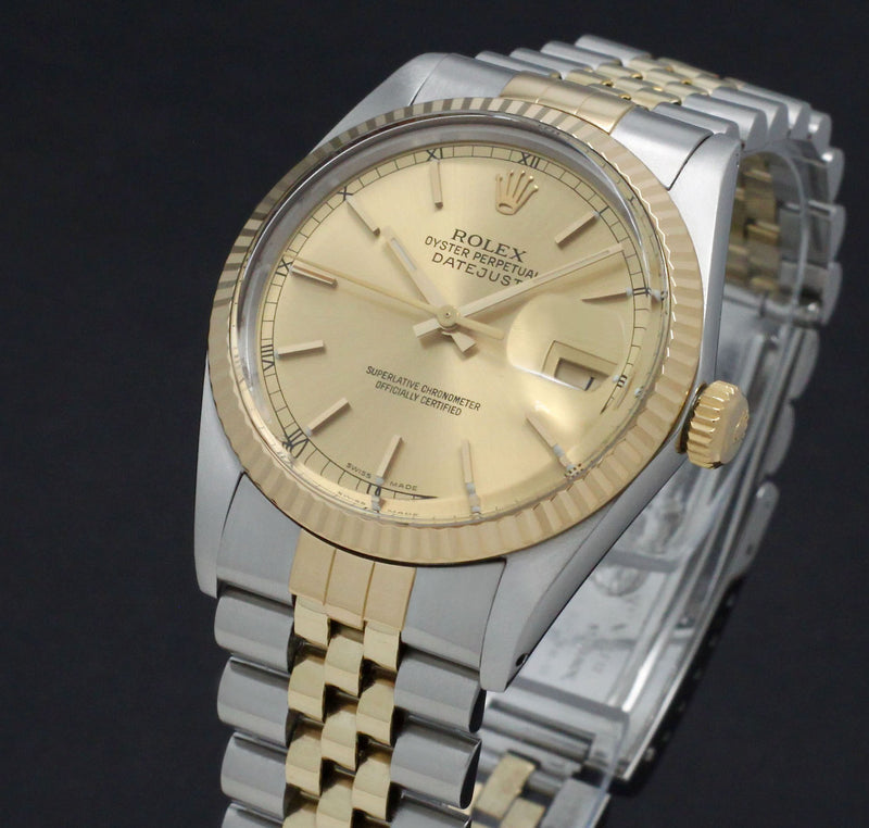 Rolex Datejust 16013 - 1983 - Rolex horloge - Rolex kopen - Rolex heren horloge - Trophies Watches