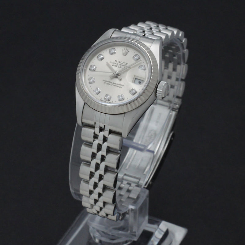 Rolex Oyster Perpetual Lady Datejust 79174G - 2001 - Rolex horloge - Rolex kopen - Rolex dames horloge - Trophies Watche