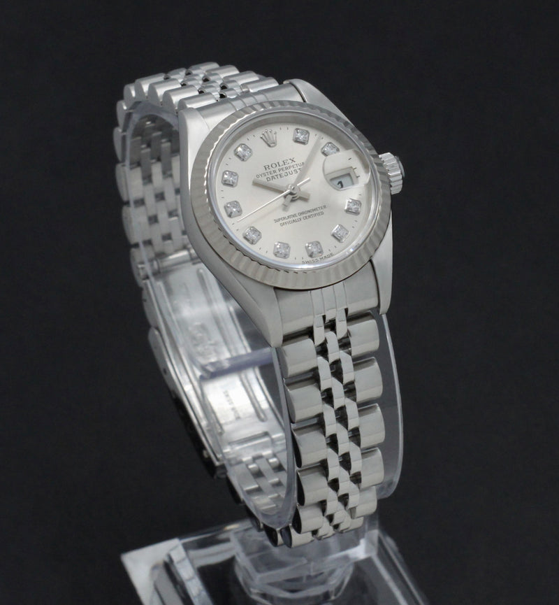 Rolex Oyster Perpetual Lady Datejust 79174G - 2001 - Rolex horloge - Rolex kopen - Rolex dames horloge - Trophies Watche