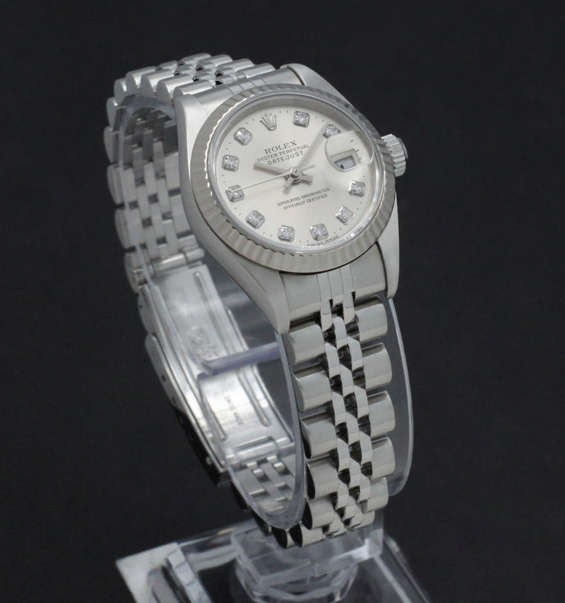 Rolex Oyster Perpetual Lady Datejust 79174G - 2001 - Rolex horloge - Rolex kopen - Rolex dames horloge - Trophies Watche