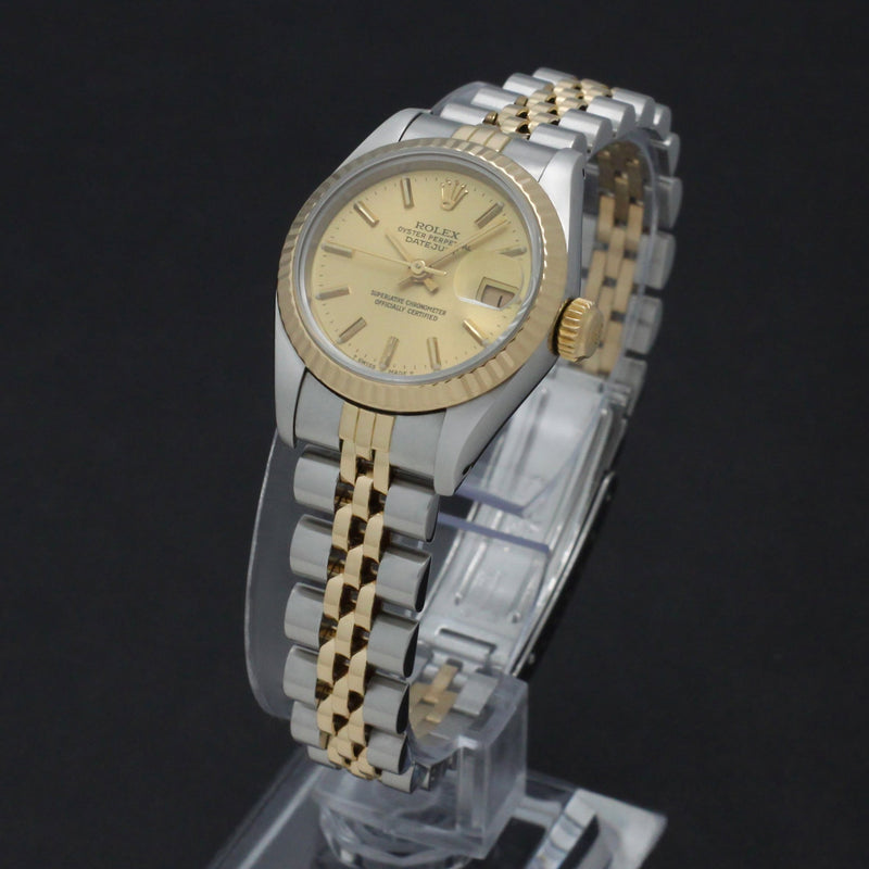 Rolex Lady-Datejust 69173 - 1987 - Rolex horloge - Rolex kopen - Rolex dames horloge - Trophies Watches