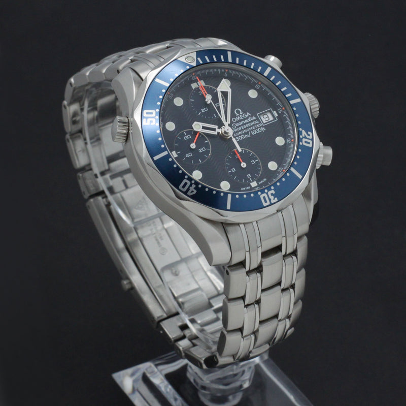 Omega Seamaster Diver 300 M 2599.80.00 - 1999 - Omega horloge - Omega kopen - Omega heren horloge - Trophies Watches