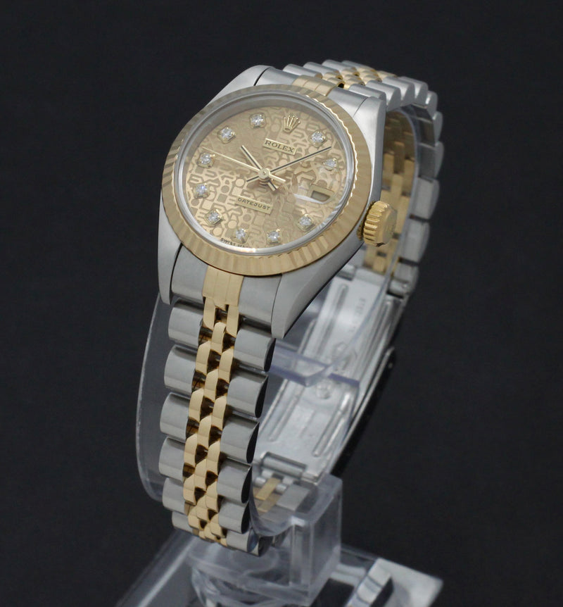 Rolex Lady-Datejust 69173G - 1997 - Rolex horloge - Rolex kopen - Rolex dames horloge - Trophies Watches