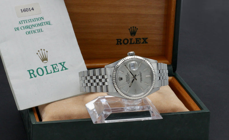 Rolex Datejust 16014 - 1987 - Rolex horloge - Rolex kopen - Rolex heren horloge - Trophies Watches