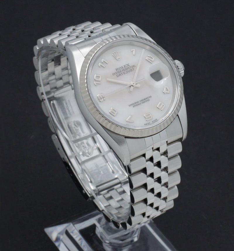 Rolex Datejust 16234 - 2003 - Rolex horloge - Rolex kopen - Rolex heren horloge - Trophies Watches