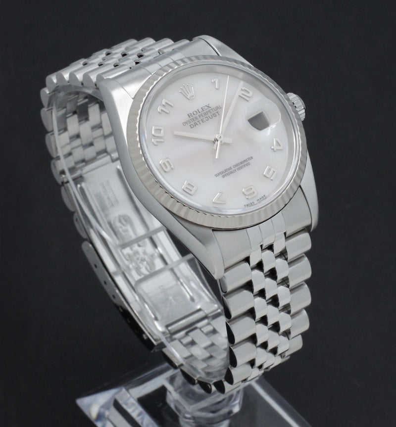 Rolex Datejust 16234 - 2003 - Rolex horloge - Rolex kopen - Rolex heren horloge - Trophies Watches