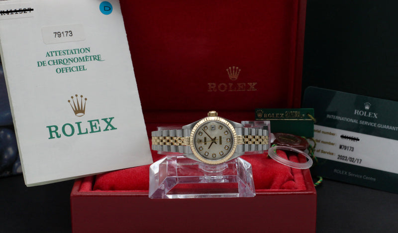 Rolex Lady-Datejust 79173G - 2001 - Rolex horloge - Rolex kopen - Rolex dames horloge - Trophies Watches