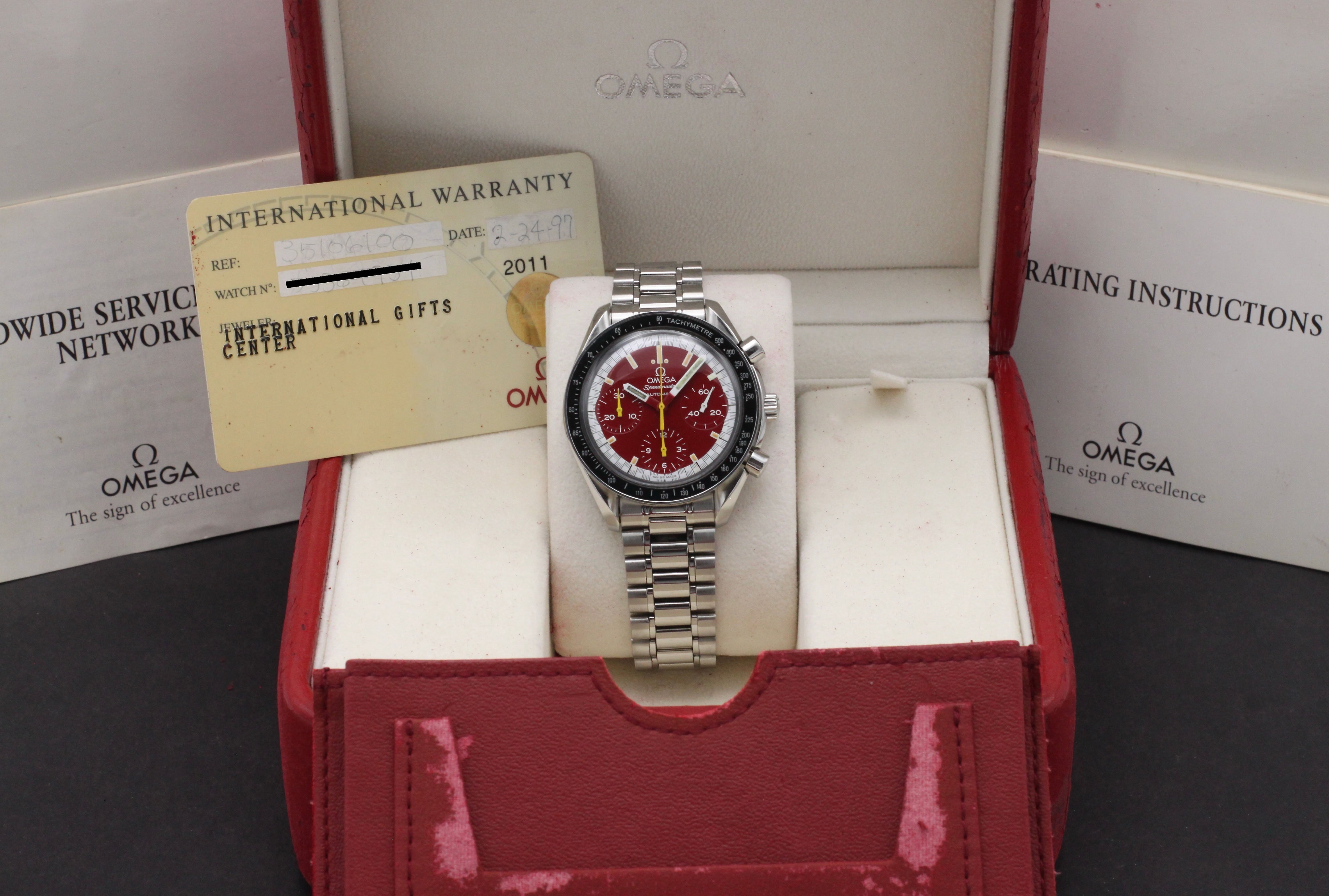 Omega Speedmaster Reduced 3510.61.00 - 1997 - Omega horloge - Omega kopen - Omega heren horloge - Trophies Watches