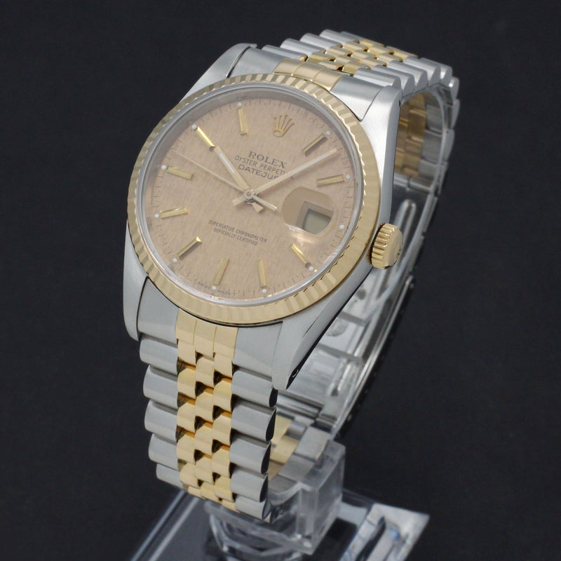 Rolex Datejust 16233 - 1988 - Rolex horloge - Rolex kopen - Rolex heren horloge - Trophies Watches